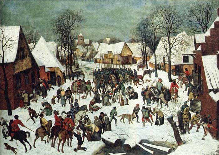 BRUEGEL, Pieter the Elder The Slaughter of the Innocents